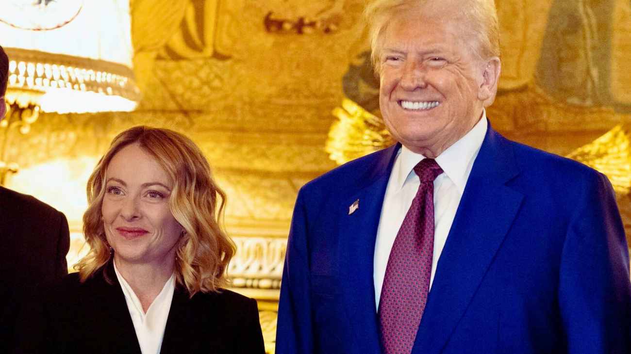 Giorgia Meloni e Trump