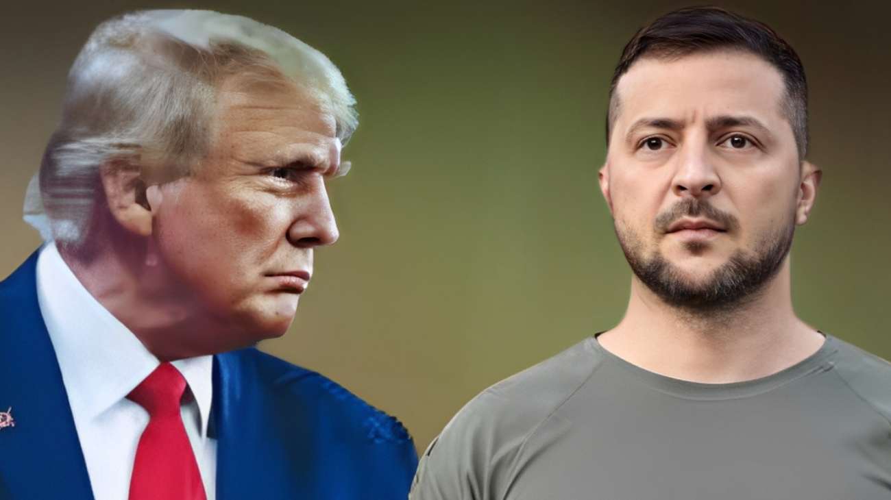 Trump e Zelensky