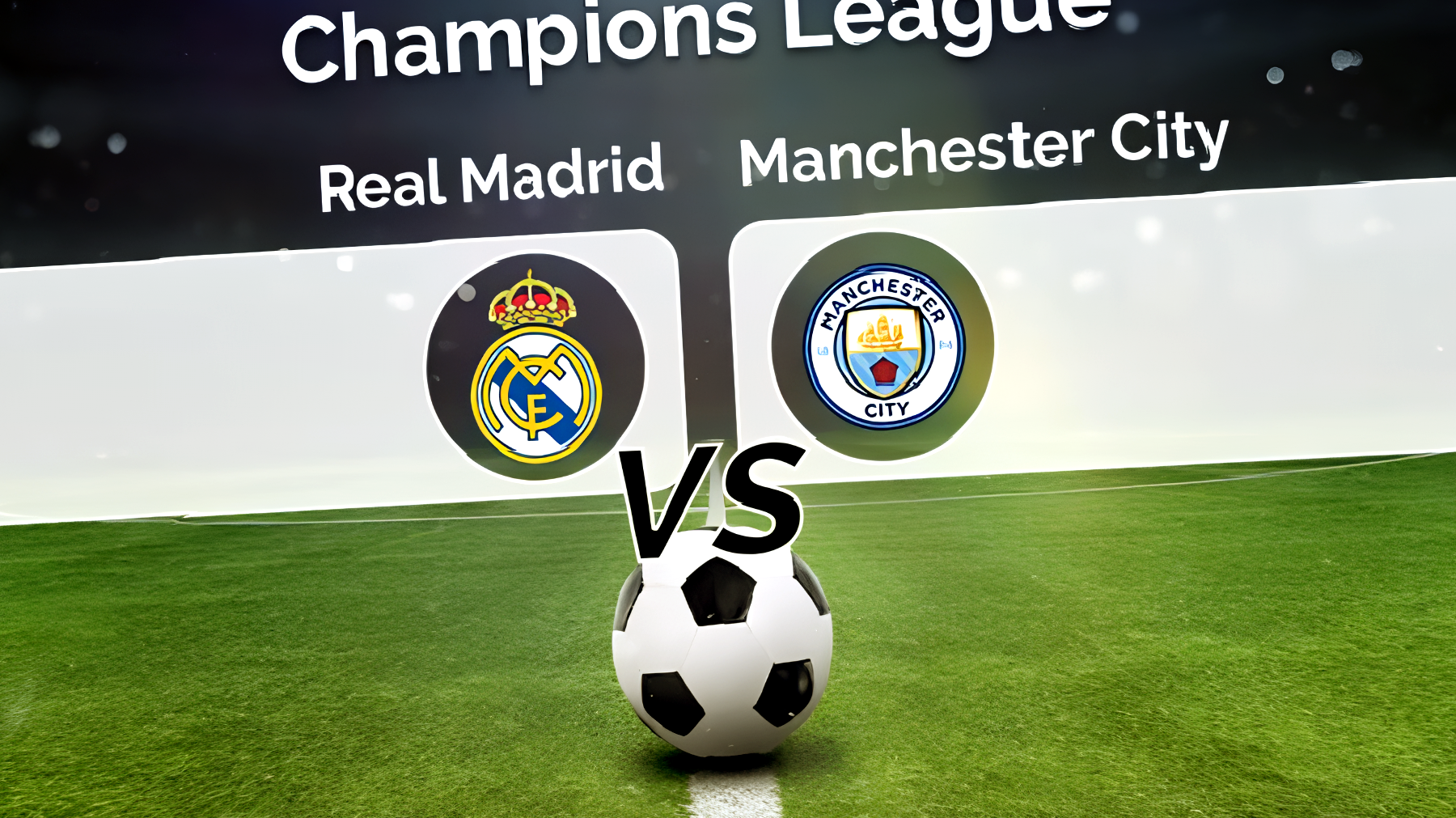 CHAMPIONS LEAGUE: REAL MADRID-MANCHESTER CITY (live)"