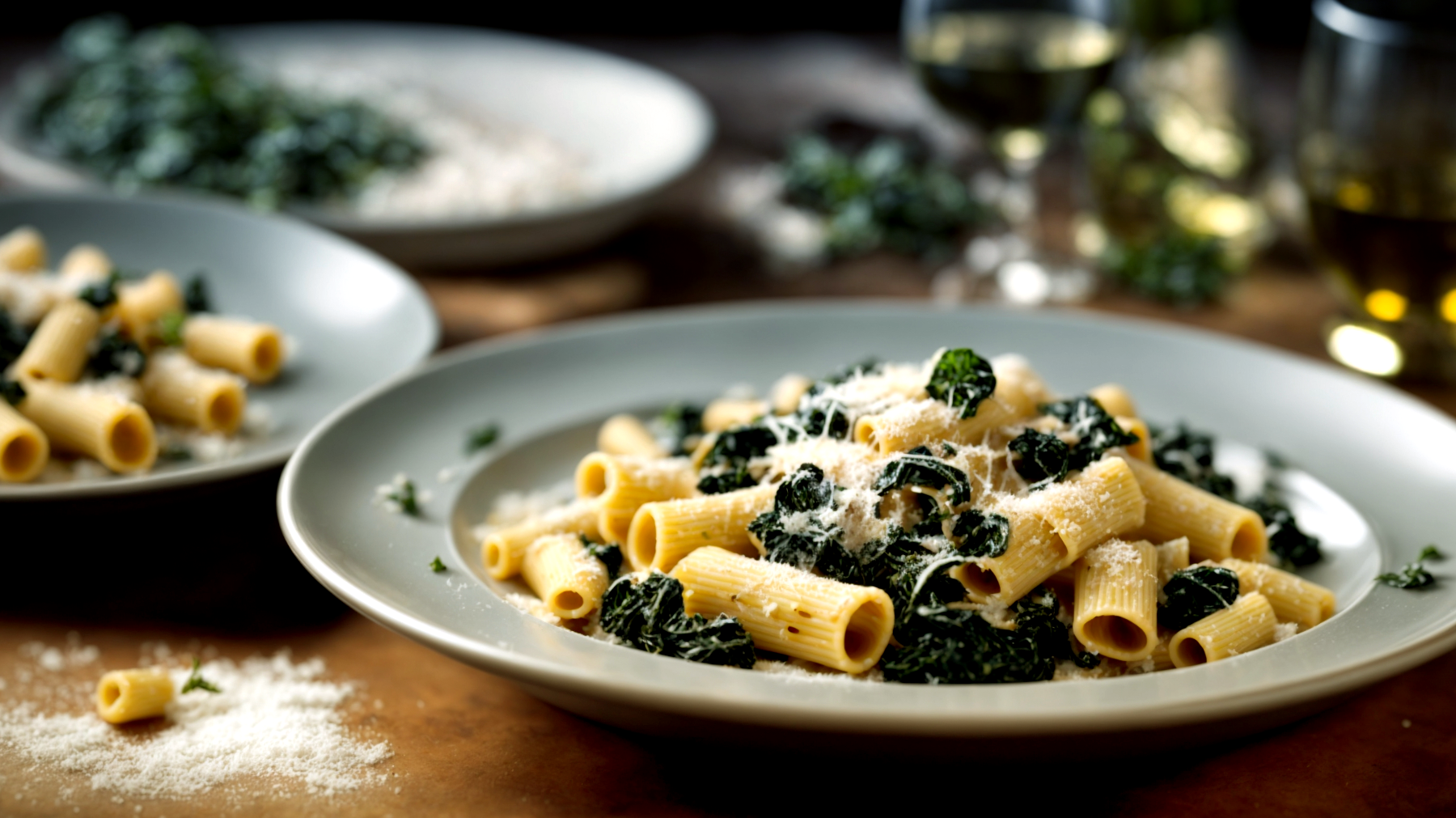 Rigatoni guanciale pecorino romano"