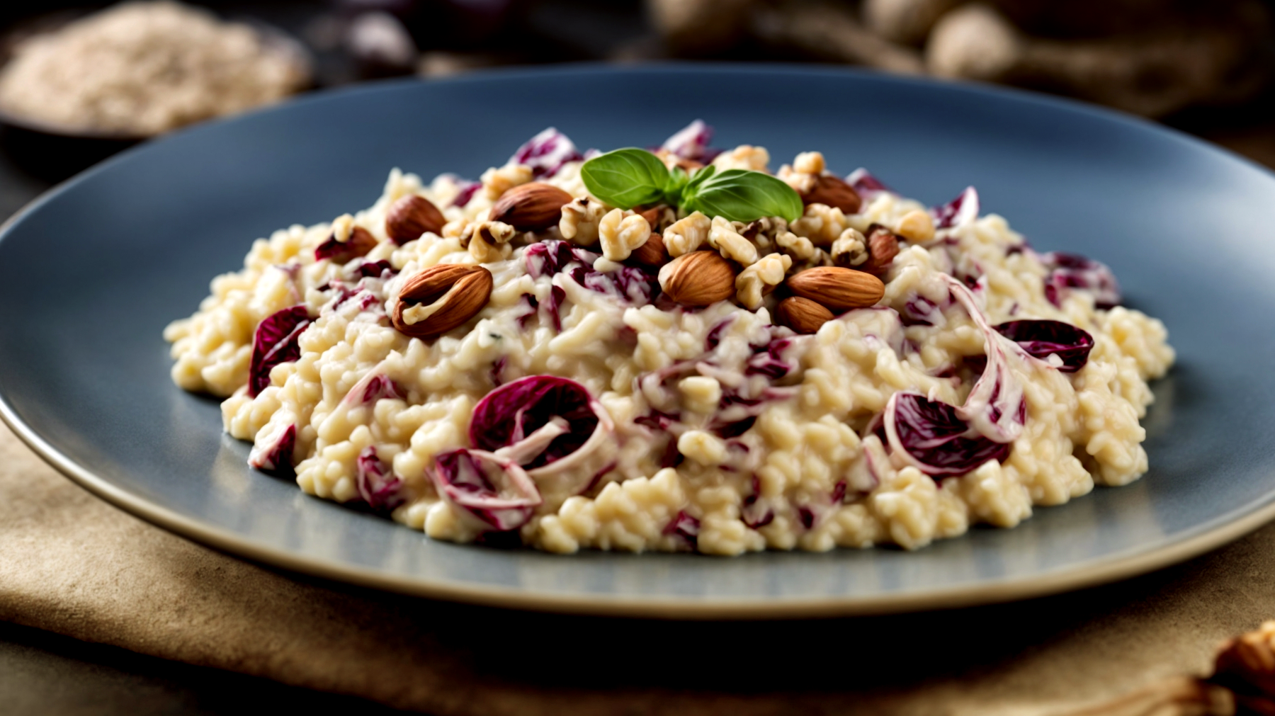 Risotto nocciole radicchio"