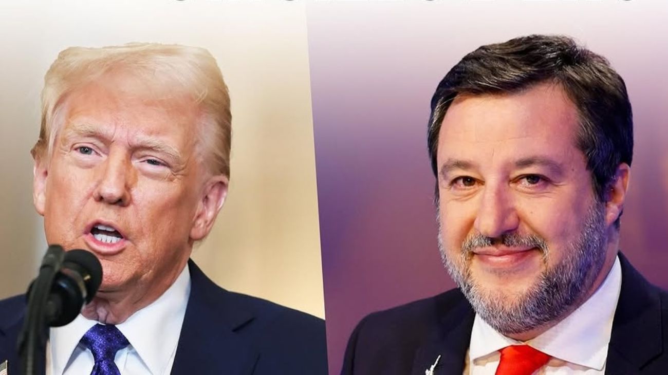 Donald Trump e Matteo Salvini