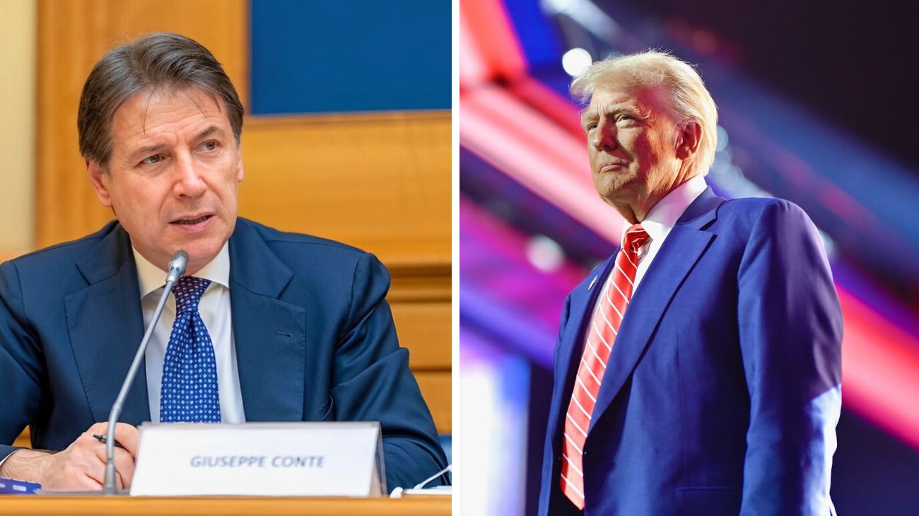 Giuseppe Conte e Donald Trump